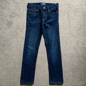 Boys Old Navy denim jeans dark slim size 8